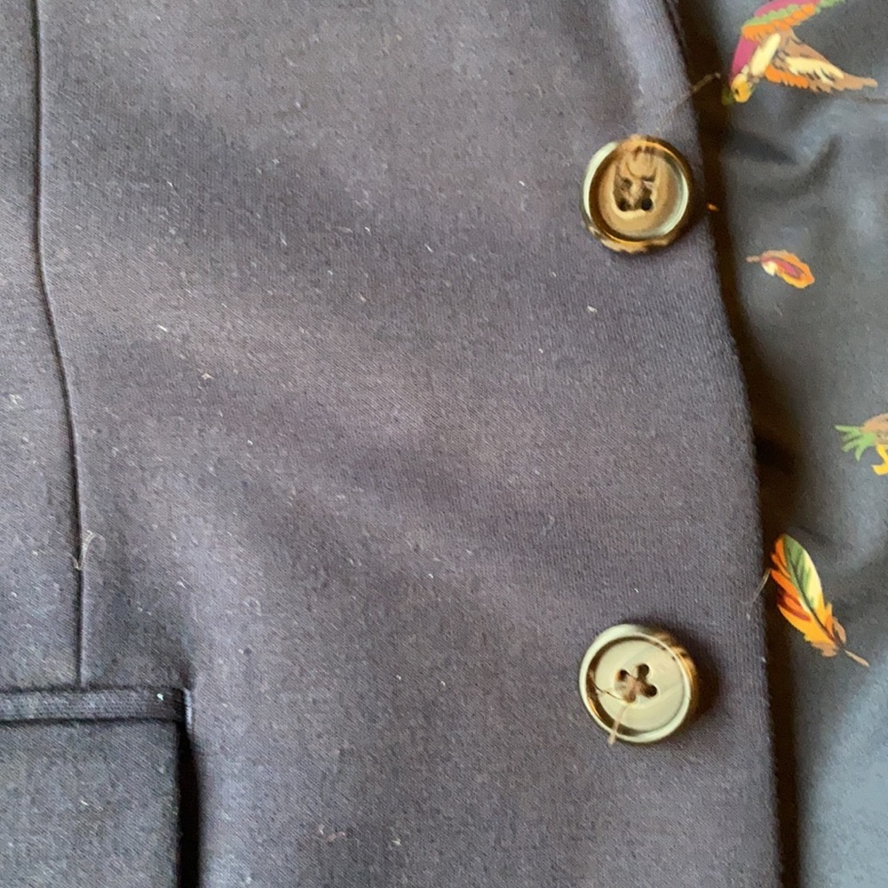 Lauren Ralph Lauren Boys Stretch Navy Chino Blazer - Picture 5 of 5